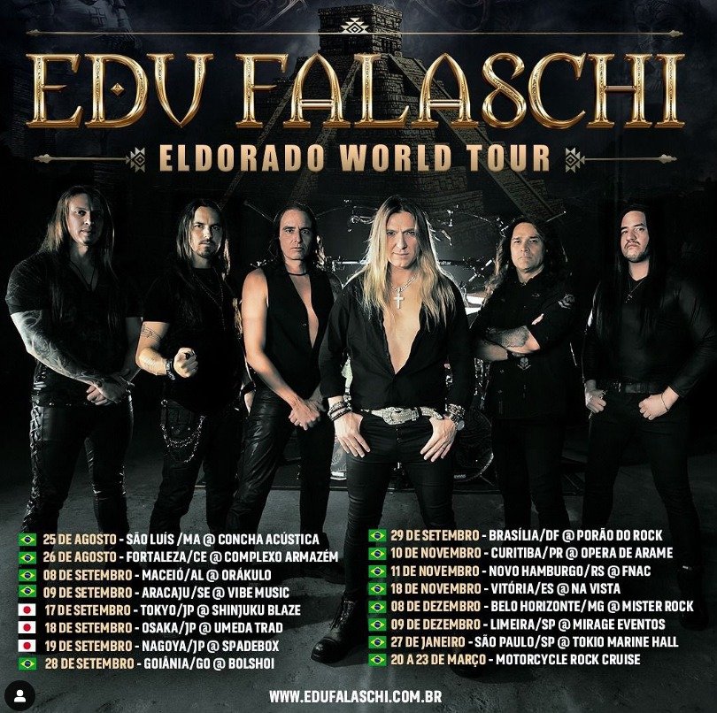 Novo álbum de Edu Falaschi Eldorado explora a riqueza musical latina