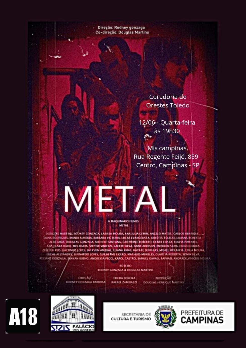 ‘Metal’: Longa metragem foi lançado com Final Disaster na trilha sonora